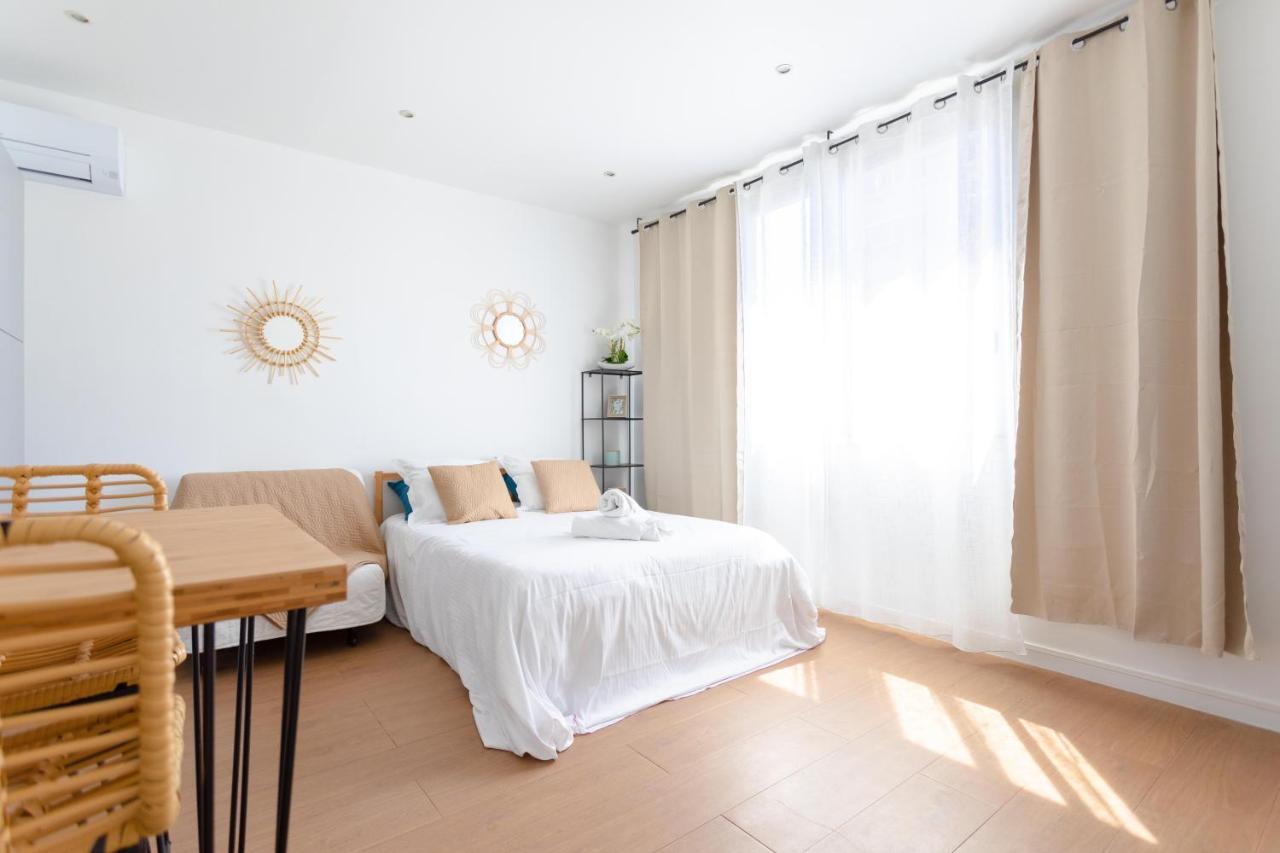 Studio Deco Blancarde 2-3 Pers Terrasse Parking Clim Marseilles Exterior foto